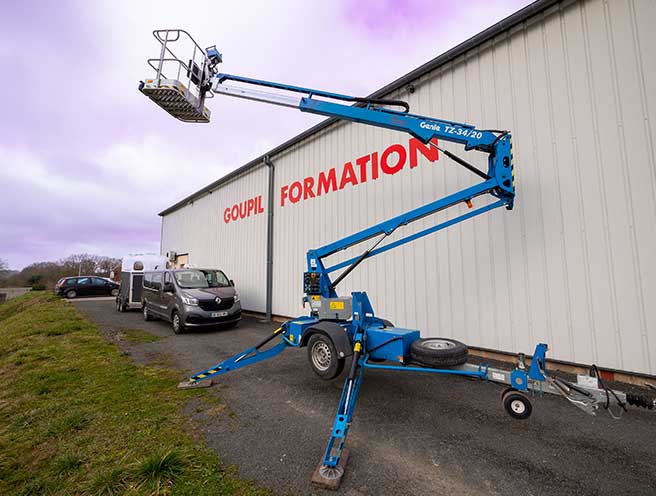 Formation travail en hauteur-échafaudage Nogent-le-Rotrou