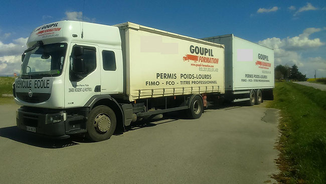 Formation permis vehicule leger poids lourds Châteaudun