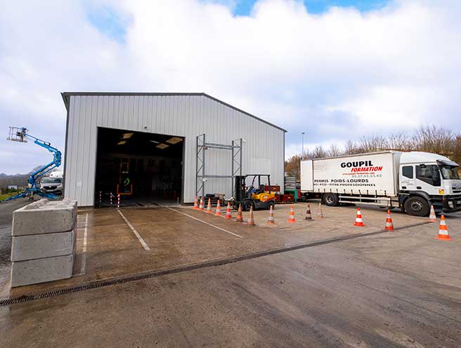 Formation conducteur routier Châteaudun
