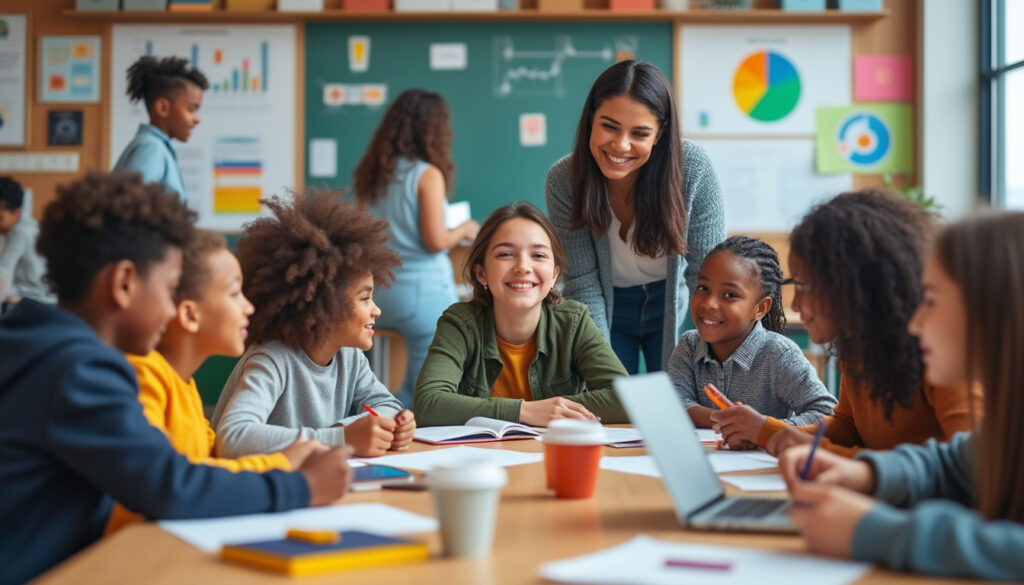 the learning collaborative offre des formations inclusives pour favoriser la réussite scolaire de tous les élèves, en mettant l'accent sur l'inclusion et l'égalité des chances.