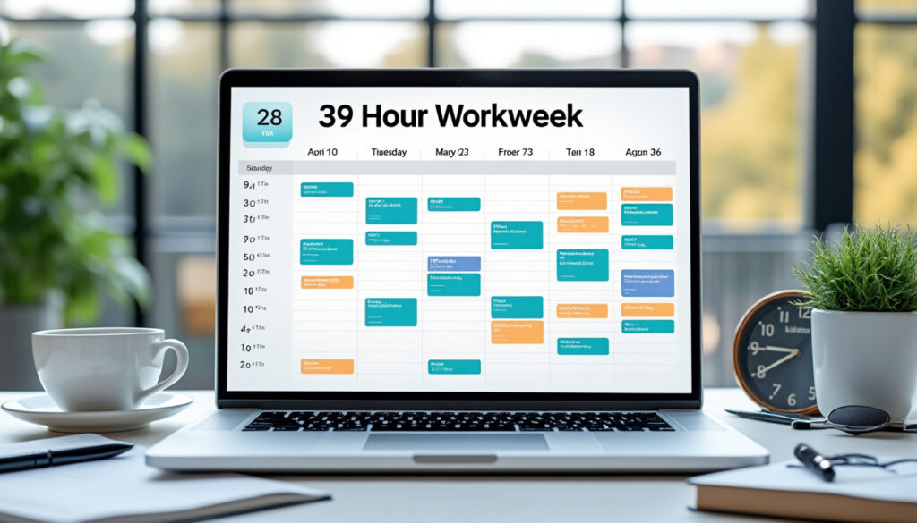 découvrez tout sur le contrat 39h par semaine : organisation des heures de travail, répartition quotidienne et conseils pour optimiser votre emploi du temps.