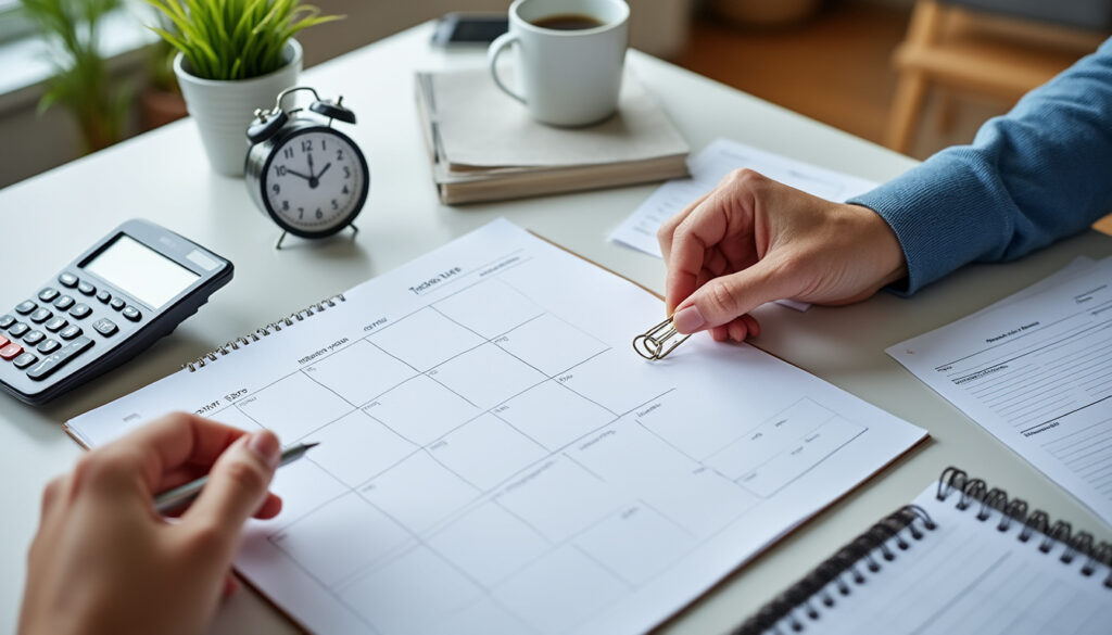 calculez facilement vos heures travaillées par mois et par an grâce à une méthode simple, avec des repères pratiques pour suivre votre temps de travail.